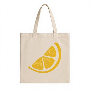 Citrus Print <b>Canvas</b> Tote Bag Fashion Open Top Shoulder <b>Handbag</b> for Shopping and Daily Use All Seasons Portable - Product Image 4