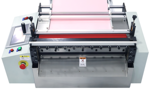 Máquina de <span class=keywords><strong>Corte</strong></span> de Papel de Espuma EVA Controlada por PLC para Cortar Rollos de Papel, Cuero, PE, OPP y Películas Plásticas en Hojas - Product Image 3