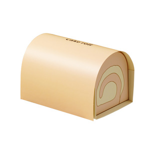 Pour Swiss Roll <span class=keywords><strong>Moussi</strong></span> Baking Party Coffrets Cadeaux Boîte d'emballage de rouleau de gâteau en papier avec stratification mate gaufrage revêtement UV pour - Product Image 6