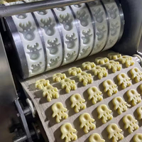 Mini machine automatique de dépôt de biscuits pour biscuits Machine rotative industrielle de fabrication de biscuits pour le fournisseur