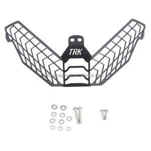 รถจักรยานยนต์จักรยานสกปรก TRK 702 702 X อุปกรณ์เสริมไฟหน้าย่างป้องกันฝาครอบสําหรับ Benelli <span class=keywords><strong>TRK702</strong></span> TRK702X - Product Image 4