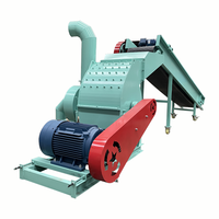 Broyeur de bois multifonctionnel, machine à fabriquer de la sciure de bois, broyeur à marteaux pour bûches, machine à fabriquer des copeaux de bois, broyeur de sciure de bois