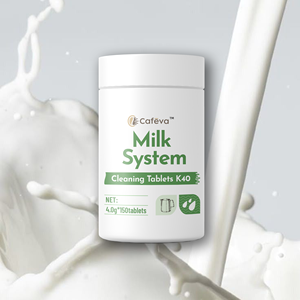 Cafetera Cafeva K40 4.0g*150 con Sistema de Leche Alcalina y Tabletas Biodegradables - Product Image 1