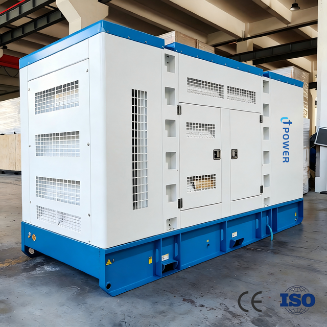 Rugged Silent Diesel Generator 100KVA-500KVA 220V 24V/12V AC Auto Start 1800 RPM 50/60Hz Water Cooled Overload Protection