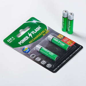 Batería Recargable HUATAI 1.2v <span class=keywords><strong>Ni</strong></span>-<span class=keywords><strong>MH</strong></span> <span class=keywords><strong>HR03</strong></span> AAA 950mAh con Carcasa de Aluminio para Electrónica de Consumo y Juguetes - Product Image 3