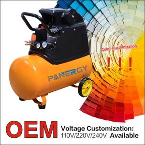 Compresor de Aire Portátil Chino Pequeño Industrial de 24L y 8 Bar, Compresor de Aire Eléctrico <span class=keywords><strong>para</strong></span> el Hogar - Product Image 2