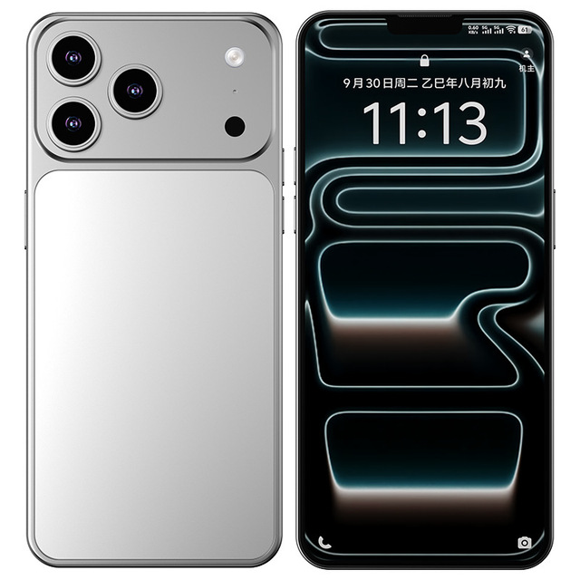 Unlocked Version 17 Pro Max Smart Phone Factory Hot Selling 6.9 Inch 64mp Rear Camera 4800Amh 4G 5G Cellular 512GB Have Logo