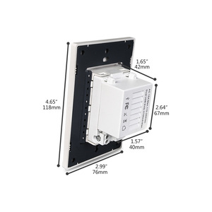 Usb Wall Socket 15A 5V 3.1A Fast Charging White Black American Standard Type 118 Export Exclusive - Product Image 4
