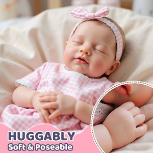 Babeside Bambola Reborn 20'' Bambina Neonato Bebe Reborn 50 cm Realistica - Product Image 2
