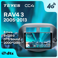 Autoradio 2DIN TEYES CC4 pour Toyota RAV4 3 XA30 2005-2013, CarPlay, Android Auto, système multimédia stéréo