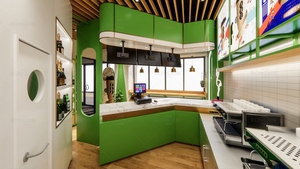 Negozio di succhi al dettaglio Interior Design Boba Tea Juice Bar <span class=keywords><strong>Shop</strong></span> Fitting Bubble Wood Beverage <span class=keywords><strong>Shop</strong></span> Fitout Fast Food Counter Design - Product Image 6