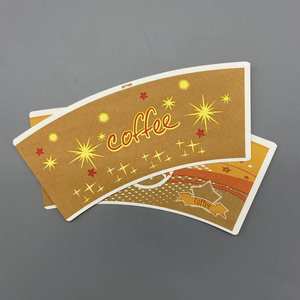 Matériaux bruts pour gobelets en papier à café, éventail de gobelets en papier de haute qualité - Product Image 4