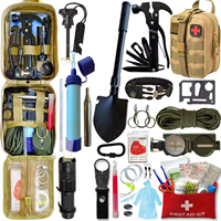 SOS Tactical Bug Out Bag Kit de premiers soins d'urgence en plein air Kit médical de sécurité et de survie pour la randonnée
