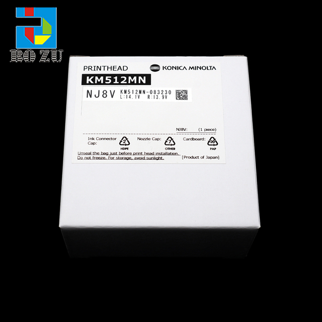 100% Genuine Konica KM512 MN 14pl Printhead KM512mn-076456 for Allwin Flora JHF Skyjet Taimes Solvent UV Inkjet Printer