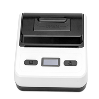 Imprimante thermique portable sans fil pour étiquettes de code-barres 80 mm, noire, USB, autocollant, bluetooth, imprimante thermique pour étiquettes d'expédition