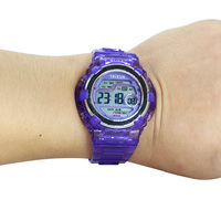 Jam Tangan Elektronik Olahraga Anak Muda, Arloji Modis Murah Multifungsi dengan Tanggal Digital Stopwatch