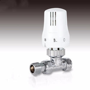 Vanne anti-retour AVONFLOW pour systèmes CVC, vanne thermostatique droite pour radiateur - Product Image 2