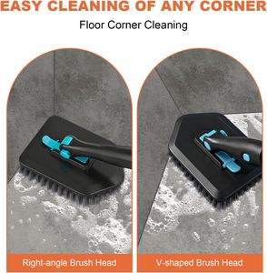 Multifunctional Scrub Brushes with Multi-angle Head, 0-90 Degree Locking Head for Effortless Tile and Corner Cleaning - Product Image 6