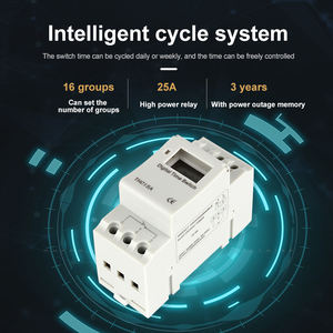 Minuterie électronique à affichage LCD numérique, relais de synchronisation Programmable, contrôleur de minuterie 12V 24V 48V AC 110V 220V, <span class=keywords><strong>THC15A</strong></span> - Product Image 3