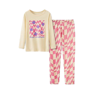 2025 personnalisé nouvelle mode respirant décontracté enfants survêtement vêtements de rue ensemble enfants Polyester coton survêtements - Product Image 1