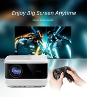 Projecteur vidéo Android moderne 4K Wifi, projecteur LED HD 4K à écran LED de 7000 lumens longue distance, téléphone portable, télévision