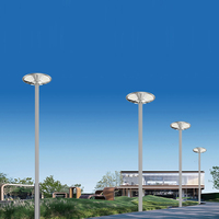 Prix d'usine, éclairage extérieur pour pelouse et aménagement paysager, étanche IP65, boîtier en aluminium, panneau solaire 5V, 100W 200W, lampes solaires de jardin LED