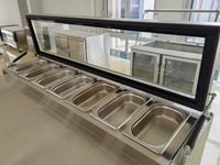 Restaurant Food Hot Warmer Servieren Edelstahl Silber Electric Buffet Food Warmers Server Hot Food Warmer Buffet Server