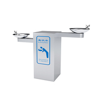 Distributeur d'eau extérieur en forme de main fontaine à barboteur distributeur d'eau en acier inoxydable extérieur pour lieu public