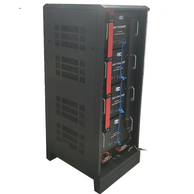 51.2V 600ah 20kw 3Pcs 200ah Parallel Lifepo4 Lithium Ion Batterij Kasten Voor Ess Energie Opslag Systeem