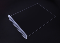 Support publicitaire personnalisé pas cher A5 A6, présentoir de table en forme de T, porte-menu transparent en acrylique A4