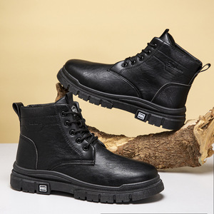 Zapatos <span class=keywords><strong>de</strong></span> Vestir Formales <span class=keywords><strong>de</strong></span> Tacón Alto con Cordones y Cierre <span class=keywords><strong>de</strong></span> Cremallera, Hechos <span class=keywords><strong>de</strong></span> Cuero Negro Duradero y Suave - Product Image 2