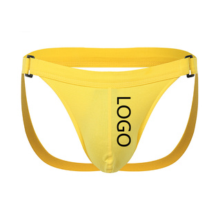 Slips Pour Hommes Slips Sous-Vêtements Solides 3D Coton Respirant