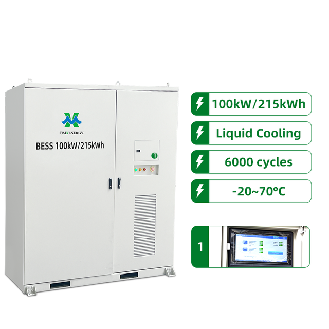 215kWh-232kWh BESS Industrial & Commercial Off-Grid On-GridEnergy Storage Lifepo4 Lithium Ion Liquid Air Cooling