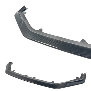 Aileron de pare-chocs avant en fibre de carbone véritable style VA pour Honda Civic Type R FL5 2022+ - Product Image 3
