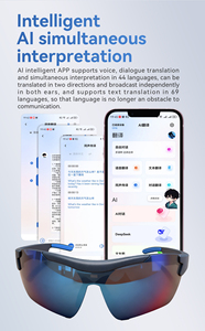 Occhiali Smart Aurora Sound HY03 con Traduttore AI in Tempo Reale, Audio Open-Ear Wireless, Protezione UV, Impermeabilità IPX-4, Batteria da 100mAh - Product Image 4