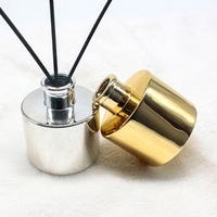 FENGJUN – bouteille de luxe de haute qualité, en verre rouge galvanisé, diffuseur de parfum avec boîte à bouchons, vente en gros