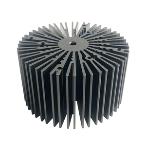 Đen Anodized Vòng tản nhiệt 70*40 mét tùy chỉnh ép đùn nhôm <span class=keywords><strong>LED</strong></span> ánh sáng tản nhiệt hồ sơ - Product Image 1