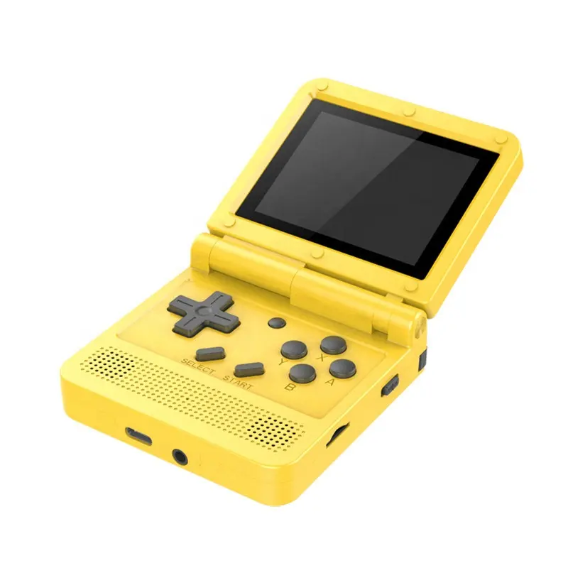 Hot V90 Open Source System 16G TF Card Mini Game Console 3 inch IPS Screen with 15 Simulator Retro Handheld Game Console