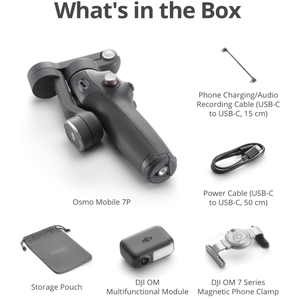 Ddji thương hiệu ban đầu Osmo mobile7 Pro ổn định 3 trục Om 7 p cầm tay <span class=keywords><strong>Gimbal</strong></span> ổn định được xây dựng trong Thanh mở rộng cho điện thoại vlog - Product Image 2