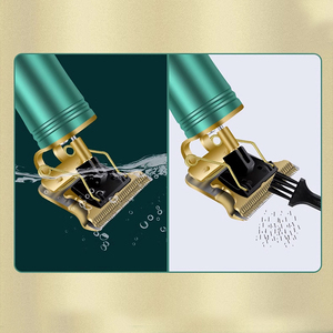 Rasoio Elettrico Ricaricabile per <span class=keywords><strong>Barba</strong></span> a Forma di Bambù OEM per Uomo, Trimmer per Peli del Corpo in Metallo - Product Image 6