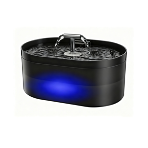 Bebedero Automático para Gatos de Plástico Elegante de 2.2L con Filtro de Carbón Activado por Luz, Dispensador de Agua Portátil Fácil de Limpiar - Product Image 5