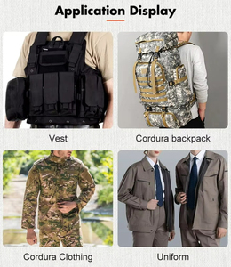 Tissu Cordura 97%P3%Sp pour veste softshell d'extérieur, <span class=keywords><strong>film</strong></span> TPU imperméable, camouflage tactique, chasse - Product Image 6