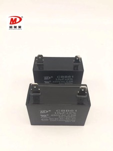 Condensador <span class=keywords><strong>Cbb61</strong></span> <span class=keywords><strong>450VAC</strong></span> 10UF 40/70/21 <span class=keywords><strong>50</strong></span>/<span class=keywords><strong>60hz</strong></span> para Ventilador de Techo, Condensador de Película de Polipropileno - Product Image 2