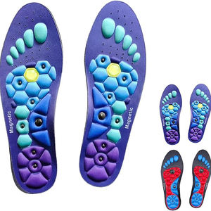 Sol Sepatu Magnetik, Sol Sepatu Ortopedi EVA Terapi Pijat Akupresur Magnetik untuk Pria dan Wanita Perawatan Kesehatan Telapak Kaki - Product Image 1