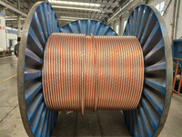 Cable Solar Estándar PV1-F de 1500V, Cobre Estañado, Aislamiento XLPE, Rojo y Negro, Cable de CC para Conexión de Paneles Solares