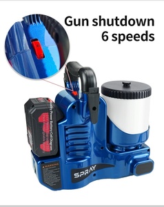 Mini <span class=keywords><strong>compresseur</strong></span> d'air automatique 550W, <span class=keywords><strong>pistolet</strong></span> de pulvérisation à batterie 21V, atomisation à basse pression <span class=keywords><strong>pour</strong></span> <span class=keywords><strong>peinture</strong></span> automobile, <span class=keywords><strong>pistolet</strong></span> de pulvérisation DIY - Product Image 5