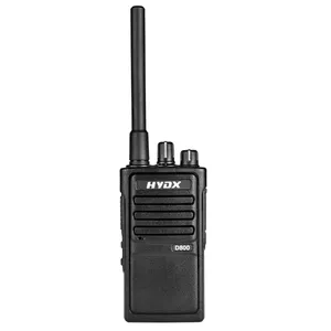 HYDX-D800 Global Brand DMR Ham Radio 5W 136-174MHz/400-470MHz Dual Band Handheld Walkie Talkie with Headset for Emergency