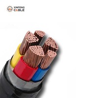 Gepanzertes 4+1 5-adriges 25mm2 35mm2 50mm2 70mm2 185 mm² XLPE-Kabel PVC-isoliertes Elektrisches Kupfer-Stromkabel