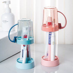 Hot Sale Criativo PP Plástico Gargle Cup para Banheiro Suprimentos Dormitório Uso Do Hotel para Estudantes Escova de Dentes & Creme Dental Titular - Product Image 1