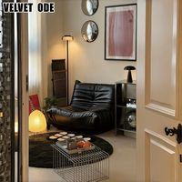 Canapé Caterpillar de qualité commerciale en velours, fauteuil lounge, personnalisation possible pour café, salon, bureau, hall d'entrée